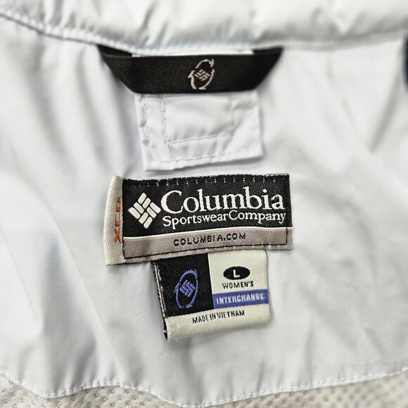 Columbia Jacket Womens L Omni Tech Heavy Coat Lined Waterproof Interchange Adult - Picture 11 of 15